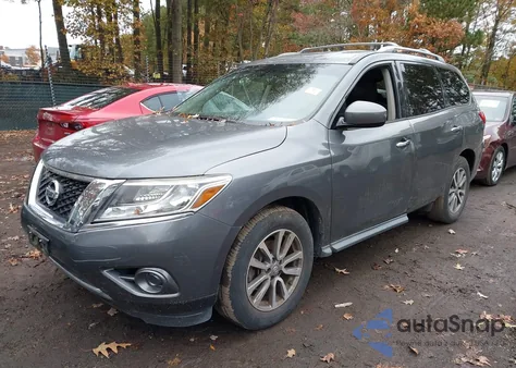 2015 Nissan Pathfinder S из США, поврежденный, VIN 5N1AR2MM5FC649749